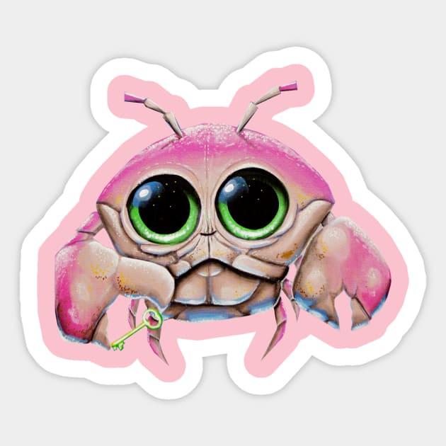 crabby Sticker by Artelies202